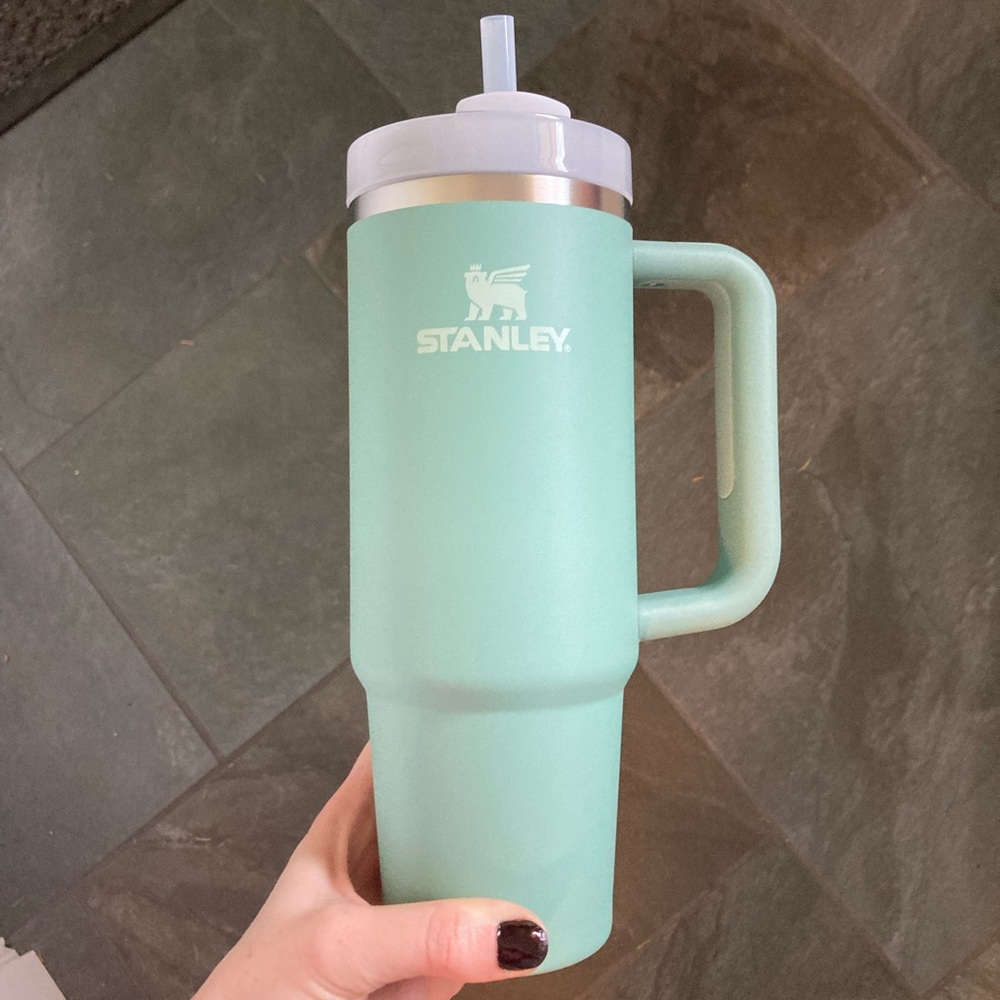 NEW 30oz Eucalyptus Stanley Tumbler NWT
